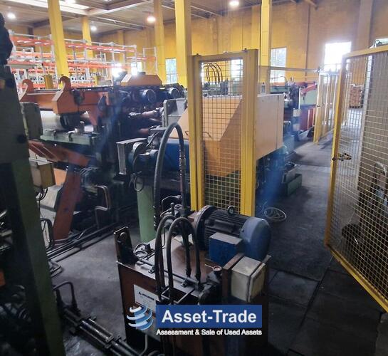 Second Hand Wheel Disc Production Line with Schirmer + Plate 16 MN Press & Schleicher Coil Line for sale