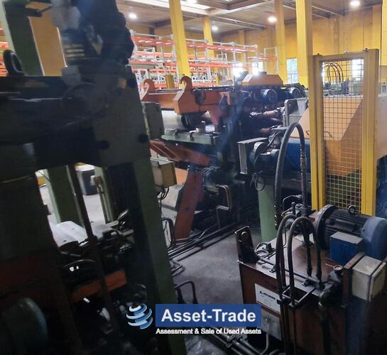 Second Hand Wheel Disc Production Line with Schirmer + Plate 16 MN Press & Schleicher Coil Line for sale