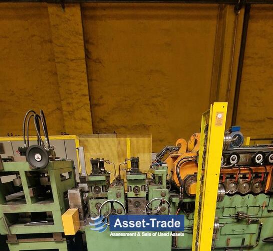 Second Hand Wheel Disc Production Line with Schirmer + Plate 16 MN Press & Schleicher Coil Line for sale