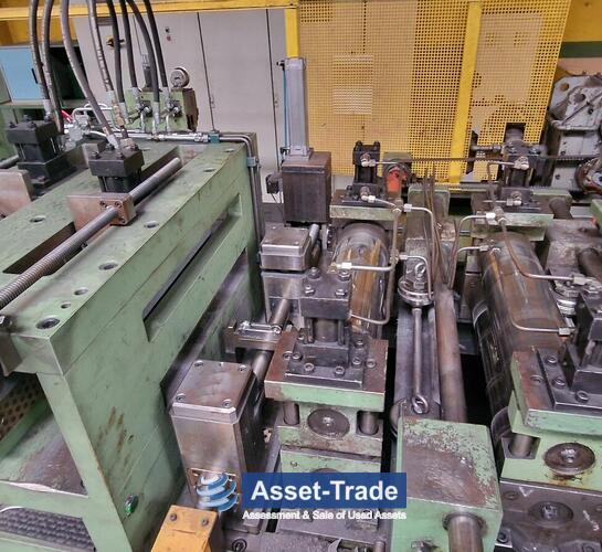 Second Hand Wheel Disc Production Line with Schirmer + Plate 16 MN Press & Schleicher Coil Line for sale