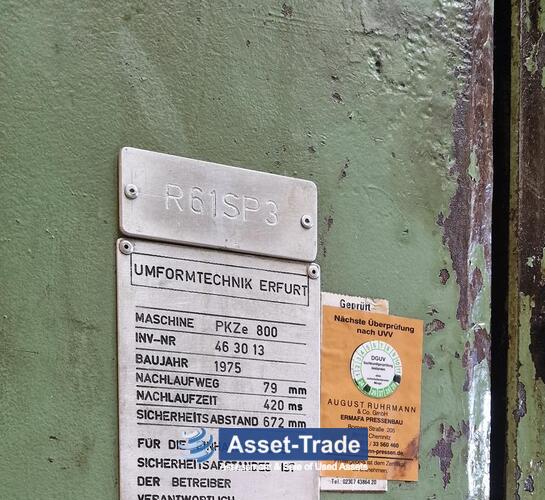 Beste Preiswerte Erfurt BKZE800 überholt 2005 günstig kaufen | Asset-Trade