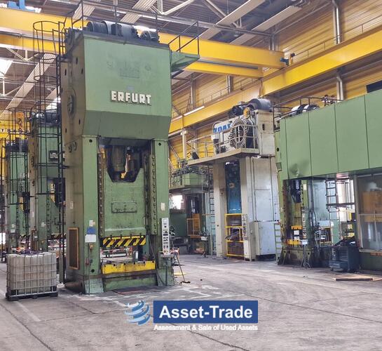 Wheel Disc Press Line with 4 Hydraulic Presses – Erfurt & Müller Weingarten for Sale cheap | Asset-Trade
