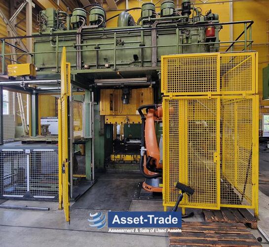 Second Hand Wheel Disc Production Line with Schirmer + Plate 16 MN Press & Schleicher Coil Line for sale