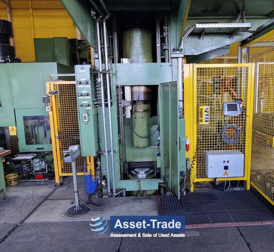 Second Hand Wheel Disc Production Line with Schirmer + Plate 16 MN Press & Schleicher Coil Line for sale