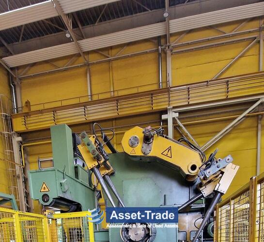 Second Hand Wheel Disc Production Line with Schirmer + Plate 16 MN Press & Schleicher Coil Line for sale