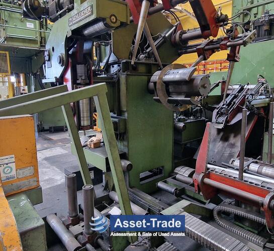 Second Hand Wheel Disc Production Line 2 with Erfurt 400t Press & Schleicher Coil Line for sale