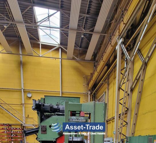 Second Hand Wheel Disc Production Line 2 with Erfurt 400t Press & Schleicher Coil Line for sale