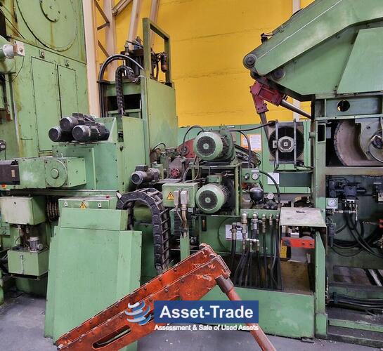 Second Hand Wheel Disc Production Line 2 with Erfurt 400t Press & Schleicher Coil Line for sale