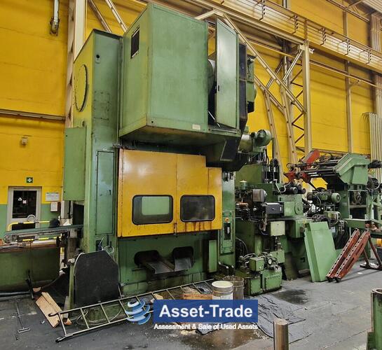 Second Hand Wheel Disc Production Line 2 with Erfurt 400t Press & Schleicher Coil Line for sale