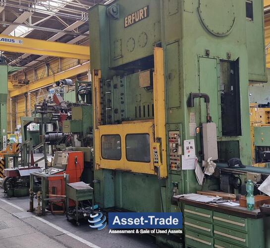 Second Hand Wheel Disc Production Line 2 with Erfurt 400t Press & Schleicher Coil Line for sale