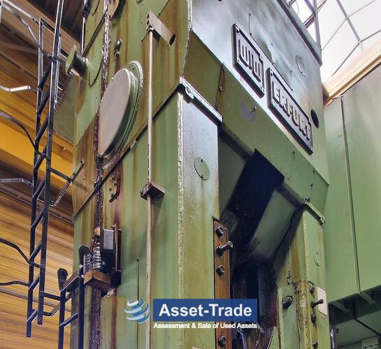 Second Hand Hydraulic Frame Press Umformtechnik Erfurt PKZE500 for sale