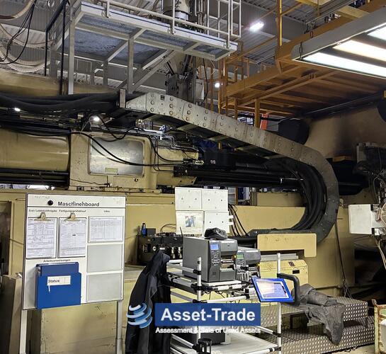 Second Hand Husky E 3150 RS 170/155 Injection Moulding machine for sale