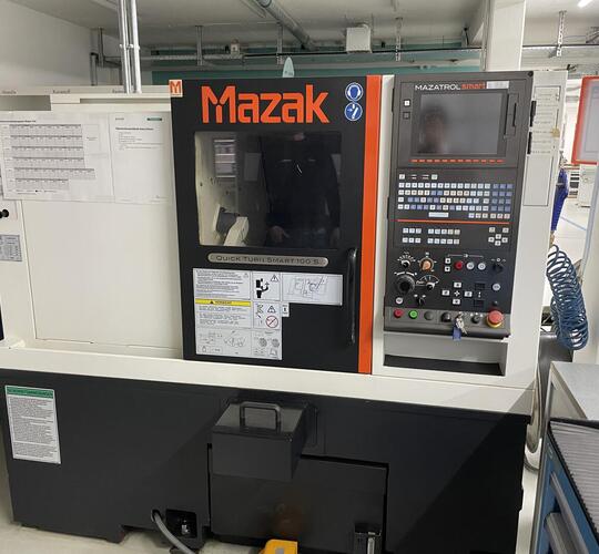 Second Hand MAZAK Quick Turn Smart 100 S CNC lathe for sale