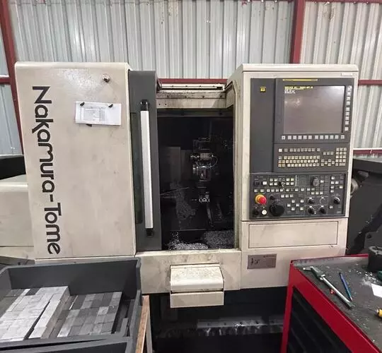 Beste Second Hand Nakamura-Tome AS-200 CNC lathe for Sale cheap | Asset-Trade