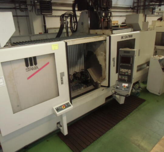 Used STAMA MC534 + / Twin CNC Machining Center for Sale | Asset-Trade