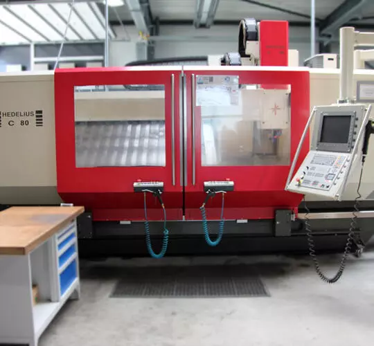 Second Hand Hedelius C80-2300: A Versatile Vertical Machining Center for sale