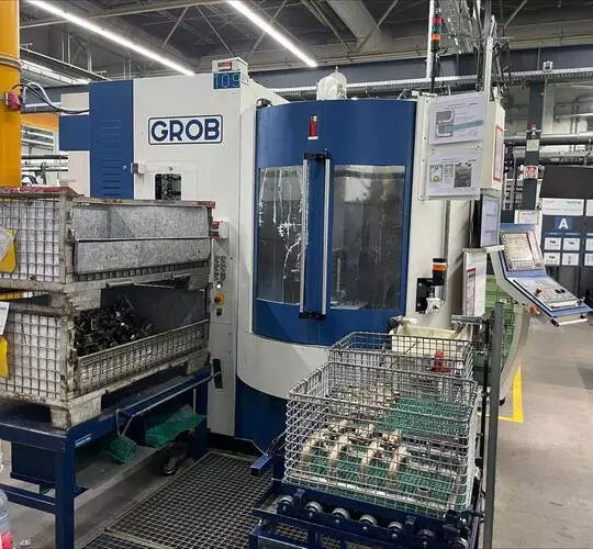 Second Hand GROB G350 5 Axis universal machining center for sale
