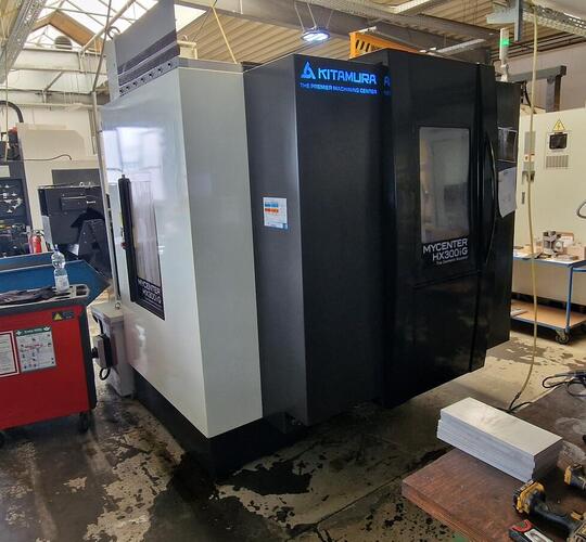 Second Hand KITAMURA Mycenter-HX300iG/400 BAZ for sale