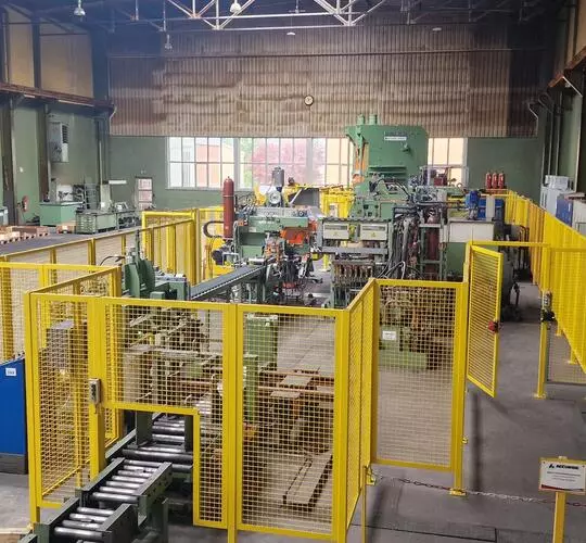 Preiswerte PKW-Felgen-Fertigungslinie – Komplette, automatisierte Anlage von Fontijne, Kuka & Georg günstig kaufen