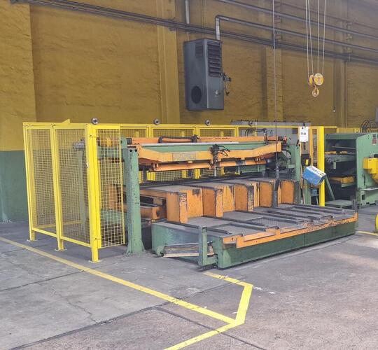Second Hand Wheel Disc Production Line with Schirmer + Plate 16 MN Press & Schleicher Coil Line for sale